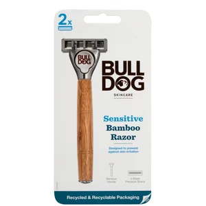 Bulldog Skincare Sensitive Bamboo Razor 66g - undefined undefined