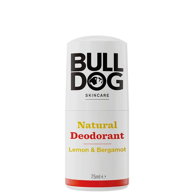 Bulldog Skincare Lemon & Bergamot Natural Deodorant 75ml