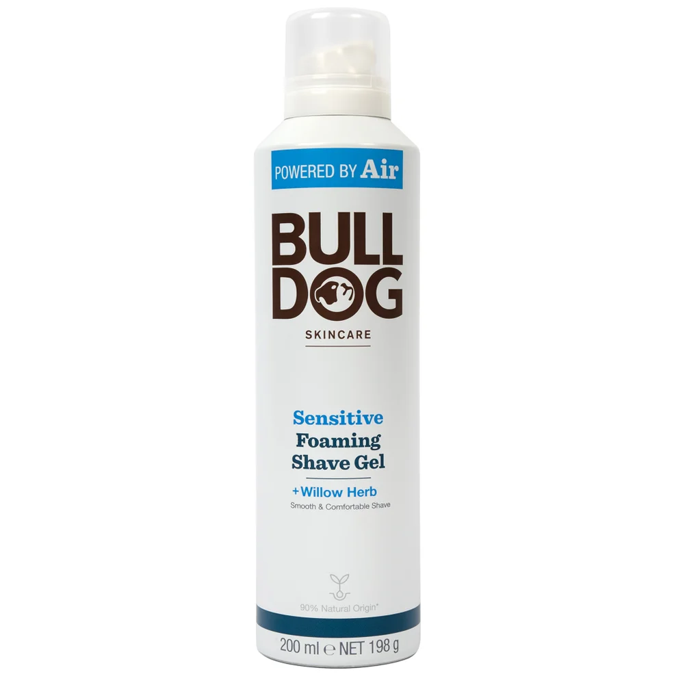 Bulldog Skincare Sensitive Foaming Shave Gel 200ml Image 1