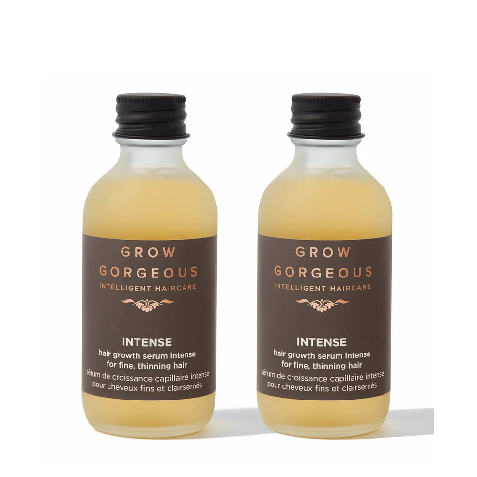 Grow Gorgeous Hair Growth Serum Intense Duo 2 x 60ml (Worth £90.00) Image 1