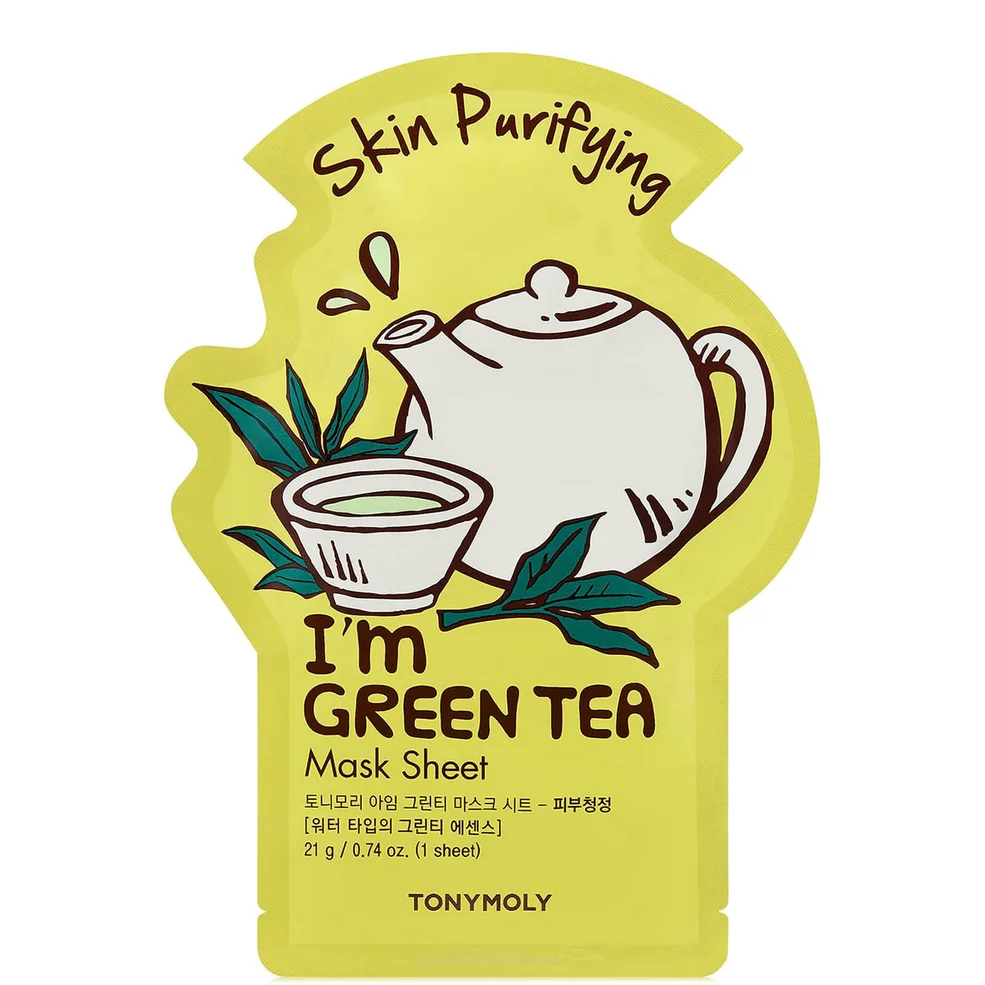 TONYMOLY I'm Green Tea Sheet Mask 21ml Image 1