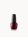 OPI Nail Lacquer Dark Red Nail Polish - Malaga Wine 15ml