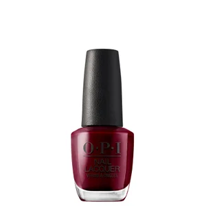 OPI Nail Lacquer Dark Red Nail Polish - Malaga Wine 15ml - undefined undefined