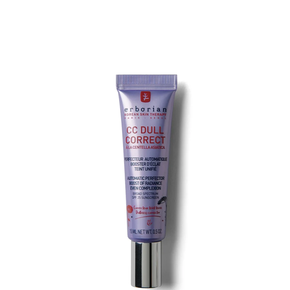 Erborian CC Dull Correct - Colour Correcting Anti-Dull Cream With Brightening Effect SPF25 Travel Size 15ml Image 1