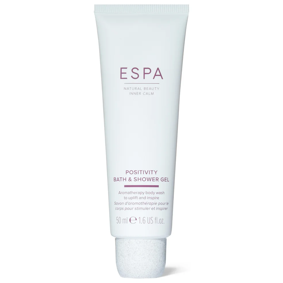 ESPA Positivity Bath and Shower Gel 50ml Image 1
