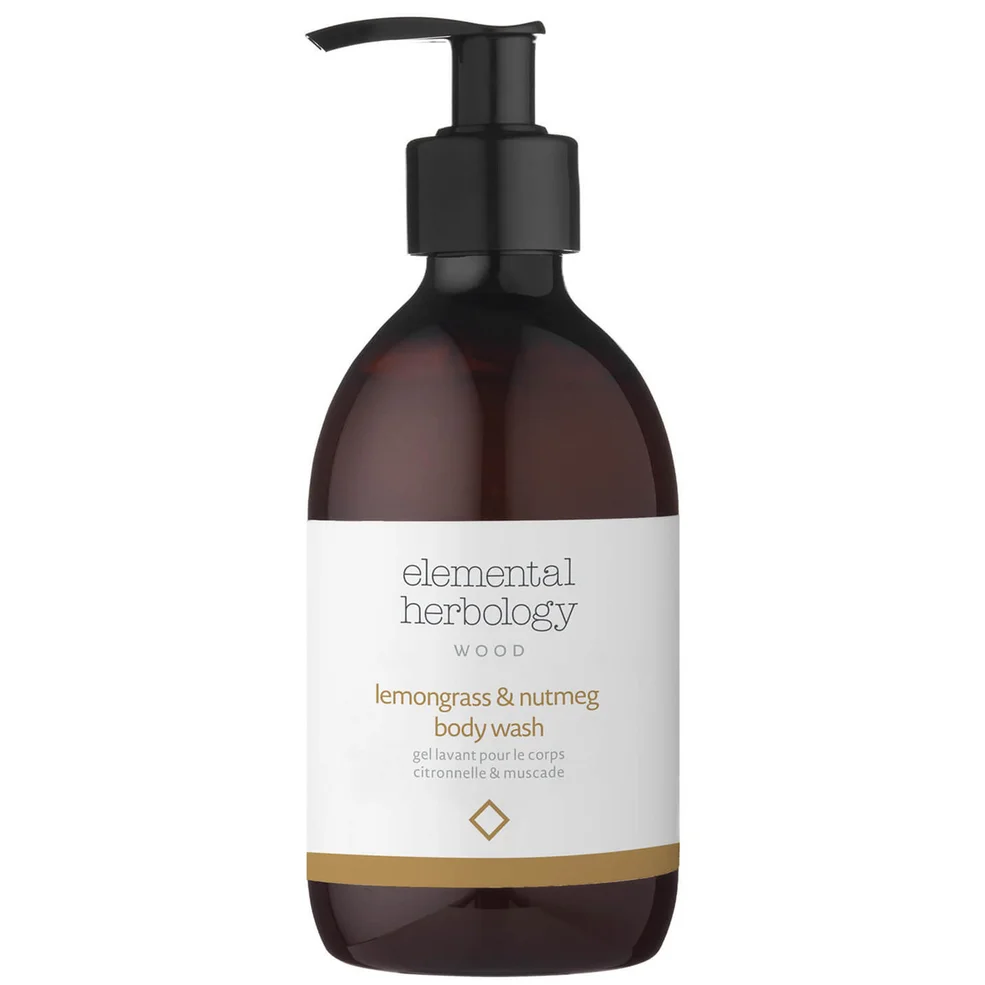 Elemental Herbology Lemongrass and Nutmeg Body Wash 290ml Image 1