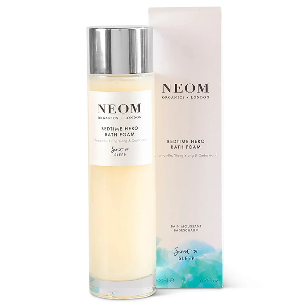 NEOM Wellbeing London Bedtime Hero Bath Foam 200ml Image 1