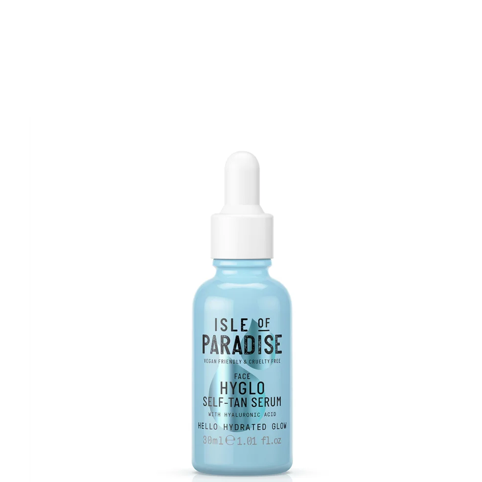Isle of Paradise HYGLO Hyaluronic Self-Tan Serum for Face 30ml Image 1