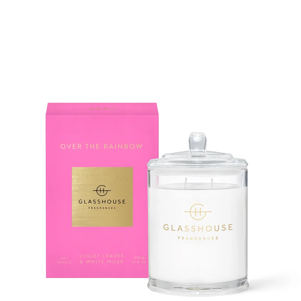 Glasshouse Fragrances Over The Rainbow Candle 380g Image 1