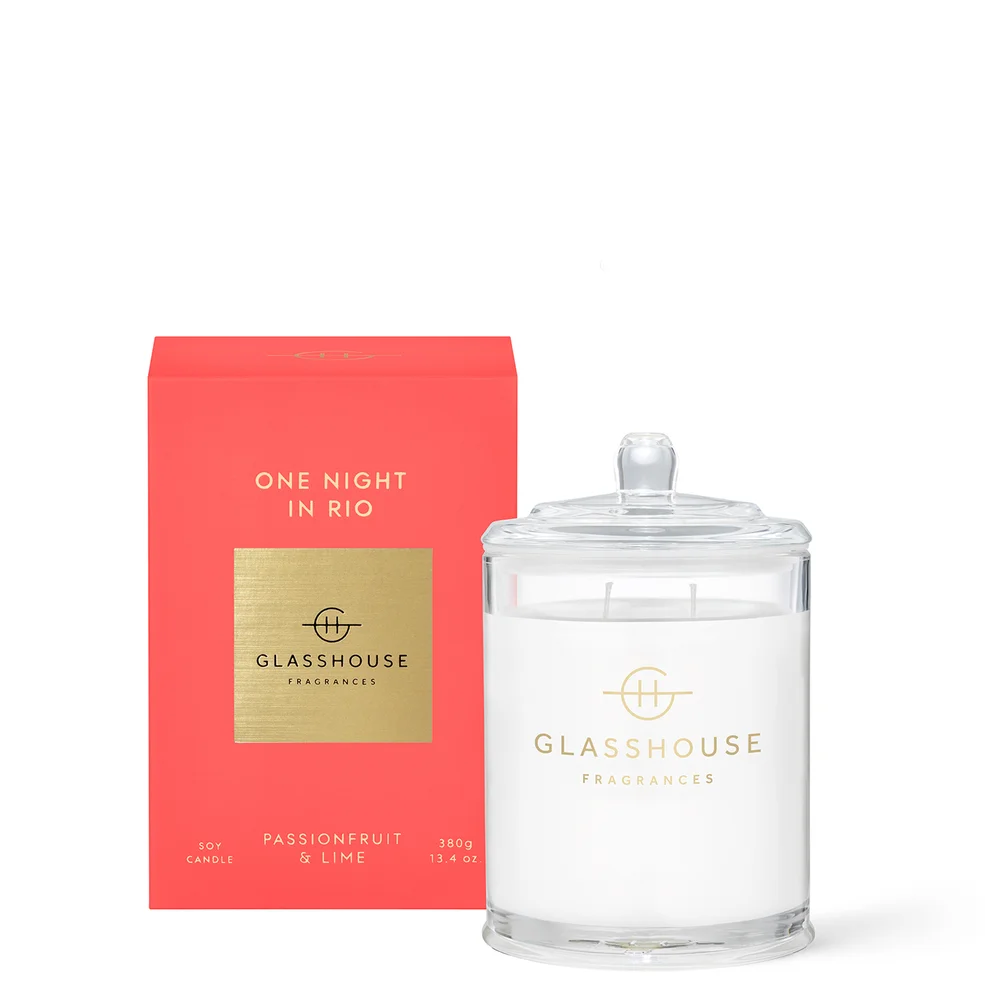 Glasshouse Fragrances One Night in Rio Candle 380g Image 1