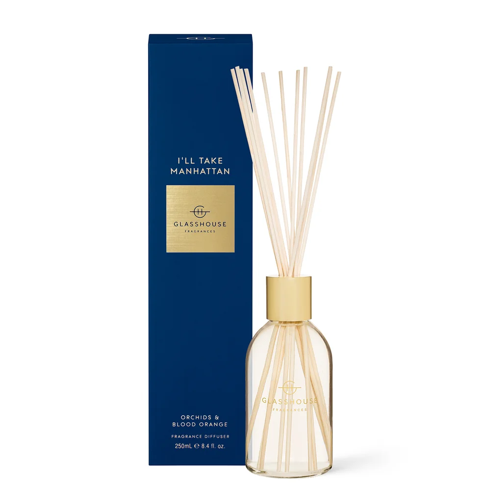 Glasshouse Fragrances I'll Take Manhattan Diffuser 250ml Image 1