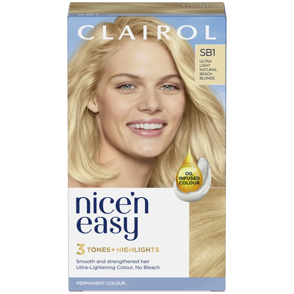 Clairol Nice' n Easy Crème Natural Looking Oil Infused Permanent Hair Dye 177ml (Various Shades) Image 1