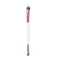 brushworks Double Ended Eye Brush - White/Gold