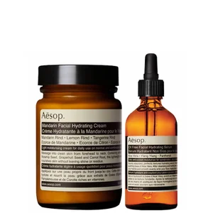 Aesop Mandarin Facial Cream and Lightweight Serum Duo - undefined undefined
