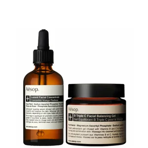 Aesop Lucent Concentrate and Triple C Balancing Gel Duo - undefined undefined