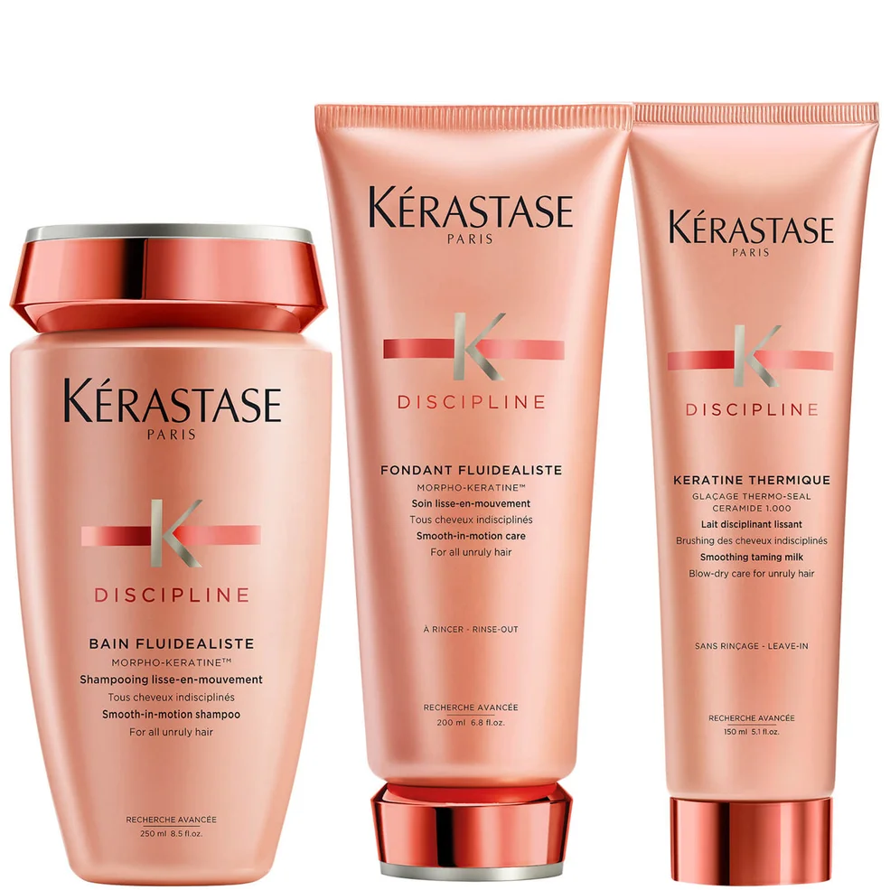 Kérastase Discipline 3 Step Smoothing Anti-Frizz Routine Image 1