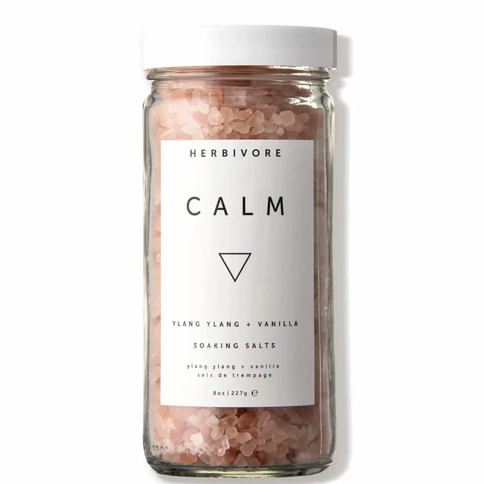 Herbivore Calm Ylang Ylang and Vanilla Soaking Salts 227g Image 1