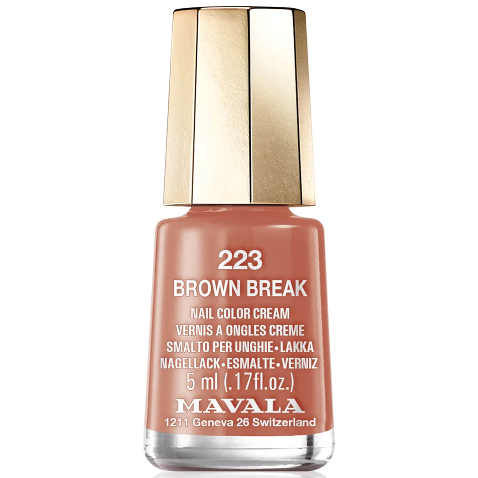 Mavala Brown Break Nail Colour 5ml Image 1