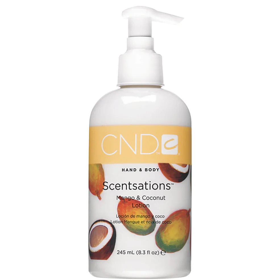 CND Scentsations Mango & Coconut Hand Lotion 245ml Image 1
