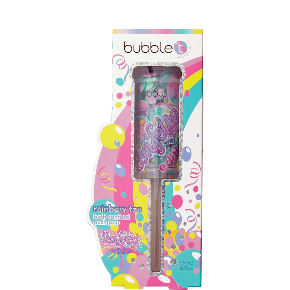 Bubble T Confetea Push Pop Bath Confetti 25g Image 1