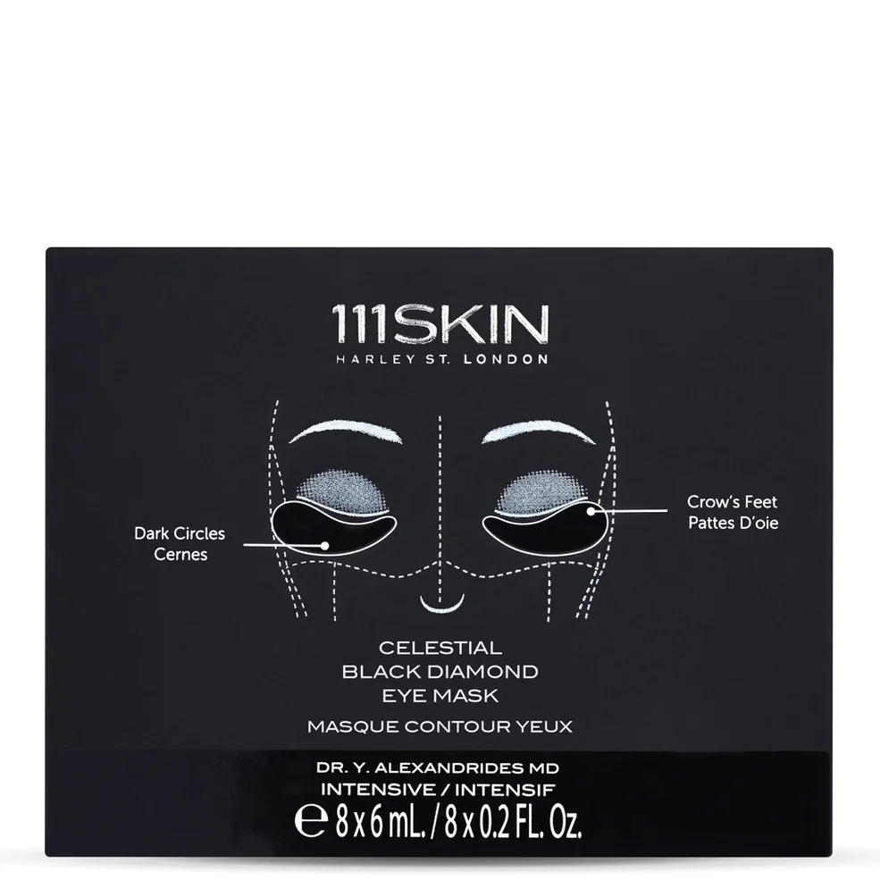 111SKIN Celestial Black Diamond Eye Mask Image 1