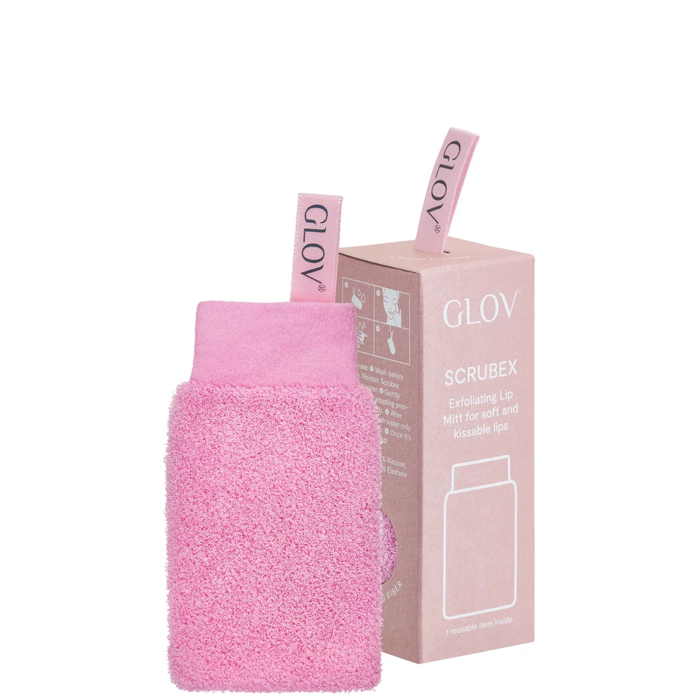 GLOV® Scrubex Lip Scrub Mitt - Pink Image 1