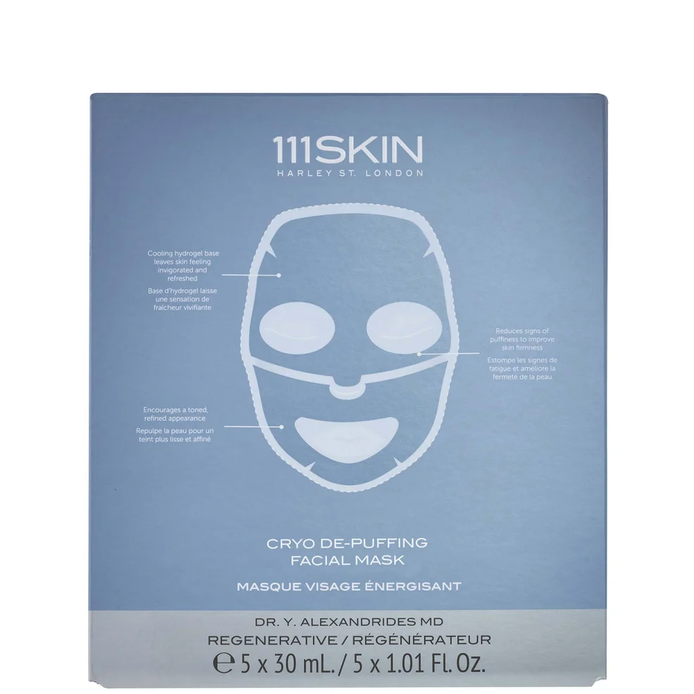 111SKIN Cryo De-Puffing Energy Mask Box (Pack of 5) Image 1