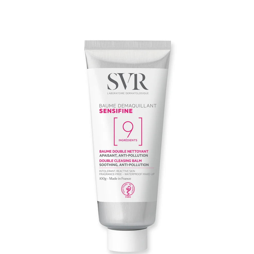 SVR SENSIFINE Coconut Oil & Shea Butter Soothing Balm-In-Oil Face Cleanser & Make-Up Remover for Sensitive, Reactive Skin, 100ml Image 1