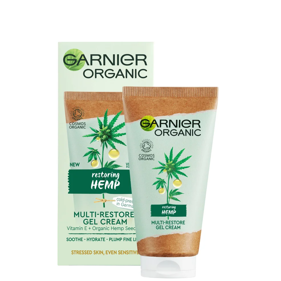 Garnier Organic Hemp Multi-Restore Gel Cream 50ml Image 1