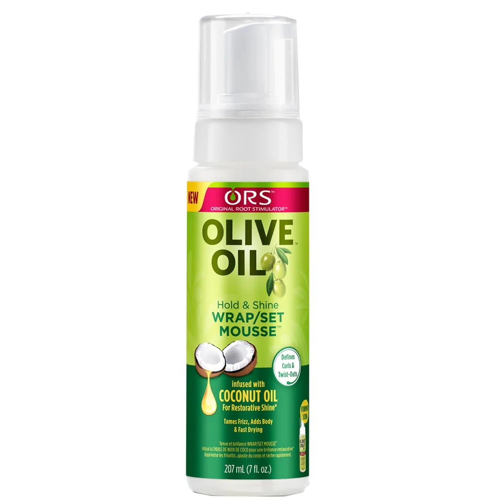 ORS Olive Oil Wrap/Set Mousse 207ml Image 1