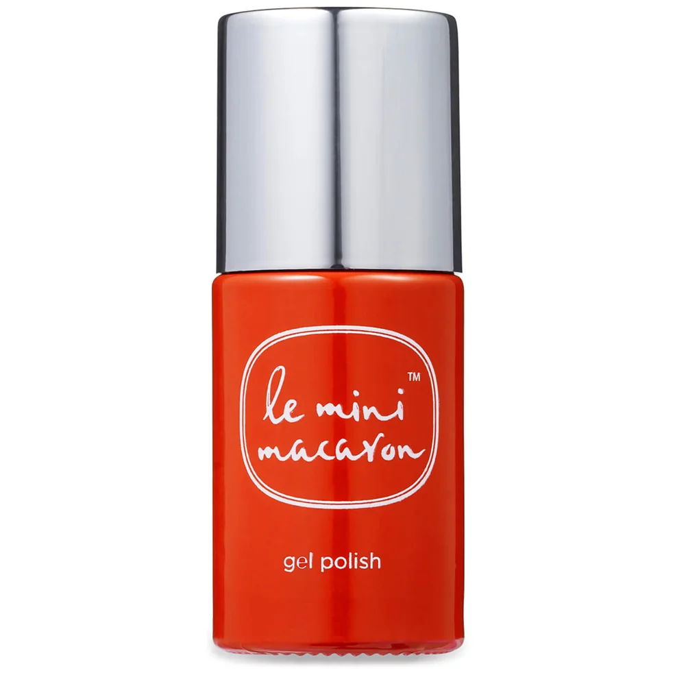Le Mini Macaron Gel Polish Blood Orange 10ml Image 1