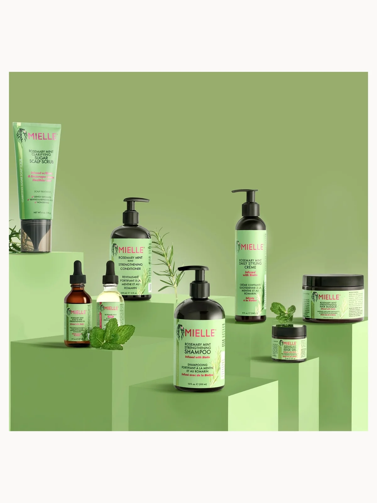 Mielle Organics Rosemary Mint Strengthening Shampoo 355ml Image 6