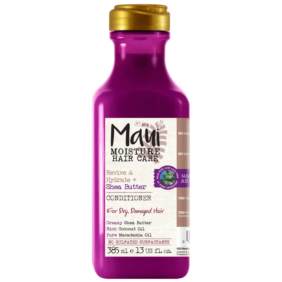 Maui Moisture Revive and Hydrate+ Shea Butter Conditioner 385ml Image 1