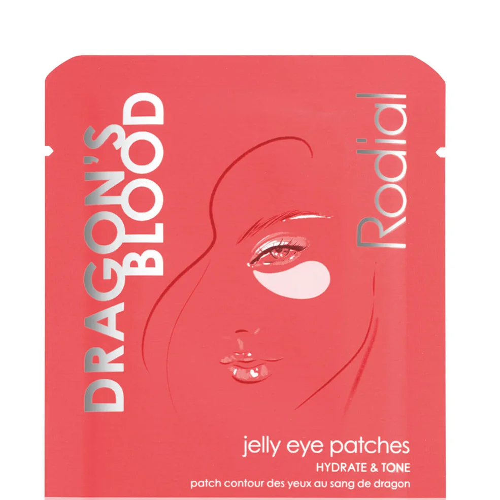 Rodial Dragon's Blood Jelly Eye Patches - Single Sachet Image 1