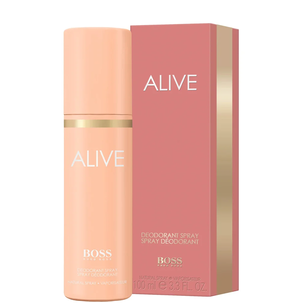 HUGO BOSS Women's Alive Deodorant Spray 100ml Image 1