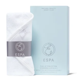 ESPA Dual Action Cotton Cleansing Cloths (Set of 3) - undefined undefined