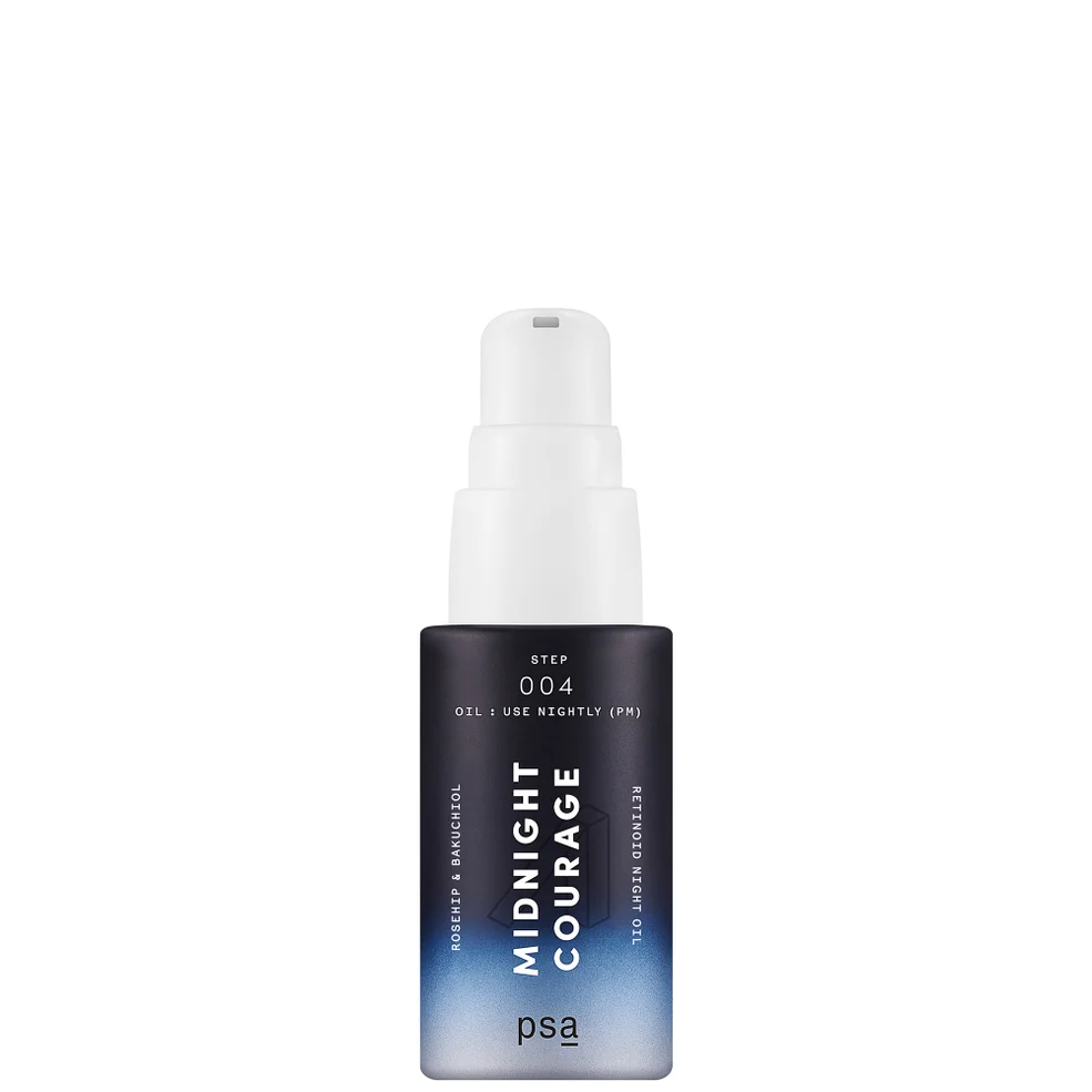 PSA Midnight Courage Rosehip and Bakuchiol Retinol Night Oil 15ml Image 1