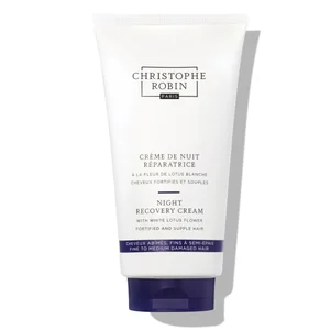 Christophe Robin Night Recovery Cream with White Lotus Flower 150ml - undefined undefined