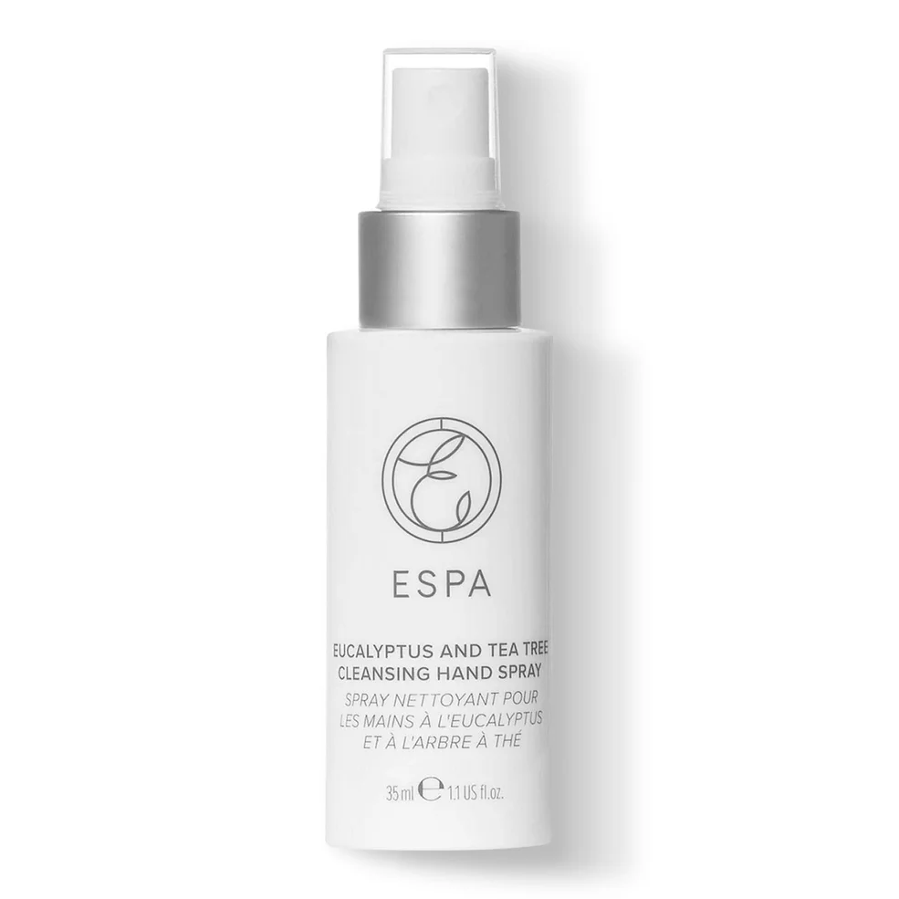 ESPA Essentials Cleansing Hand Spray: Eucalyptus and Tea Tree 35ml Image 1