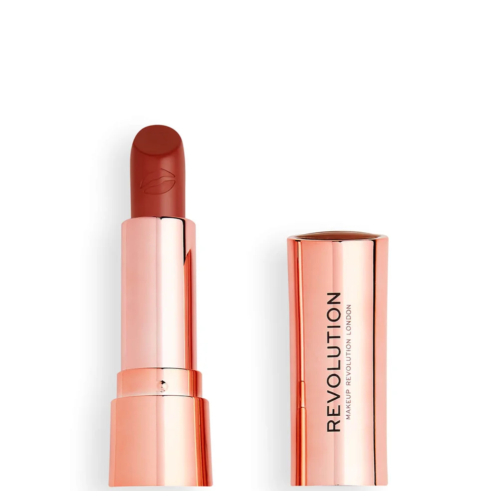 Makeup Revolution Satin Kiss Lipstick (Various Shades) Image 1