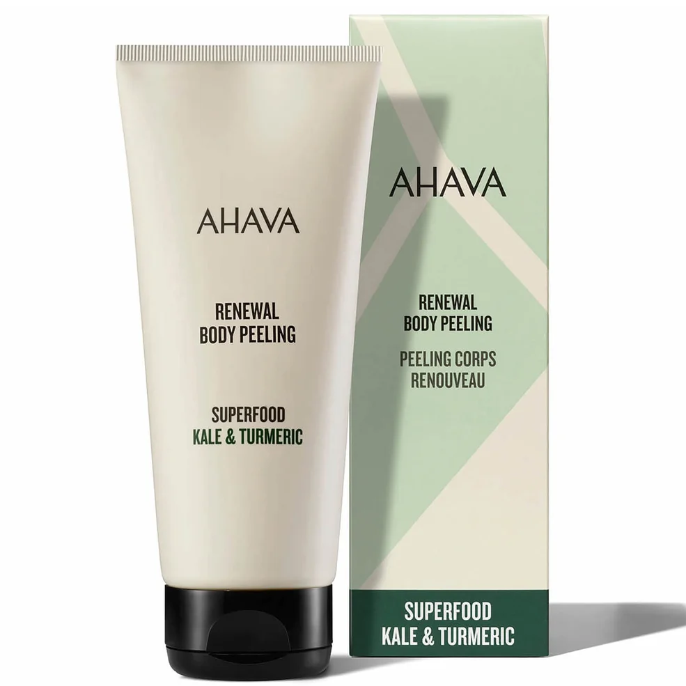 AHAVA Renewal Kale and Turmeric Body Peeling Scrub 200ml Image 1