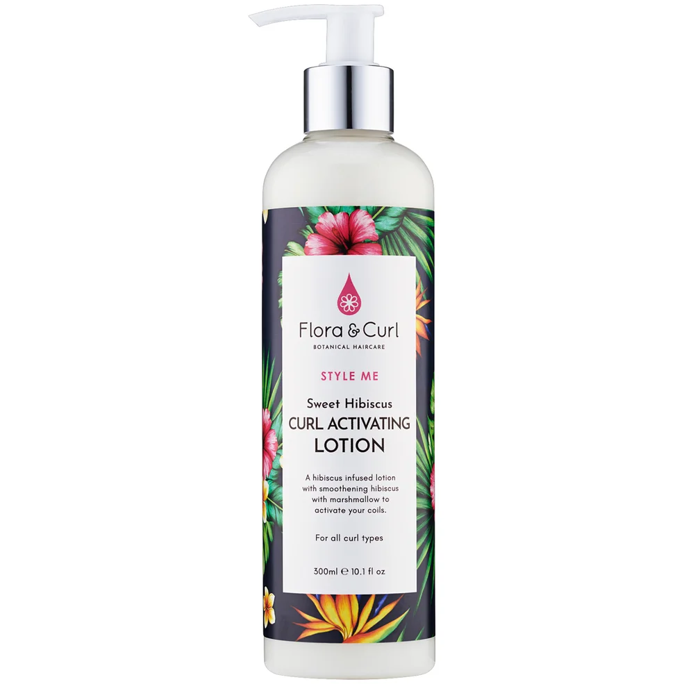 Flora & Curl Sweet Hibiscus Curl Activating Lotion 300ml Image 1