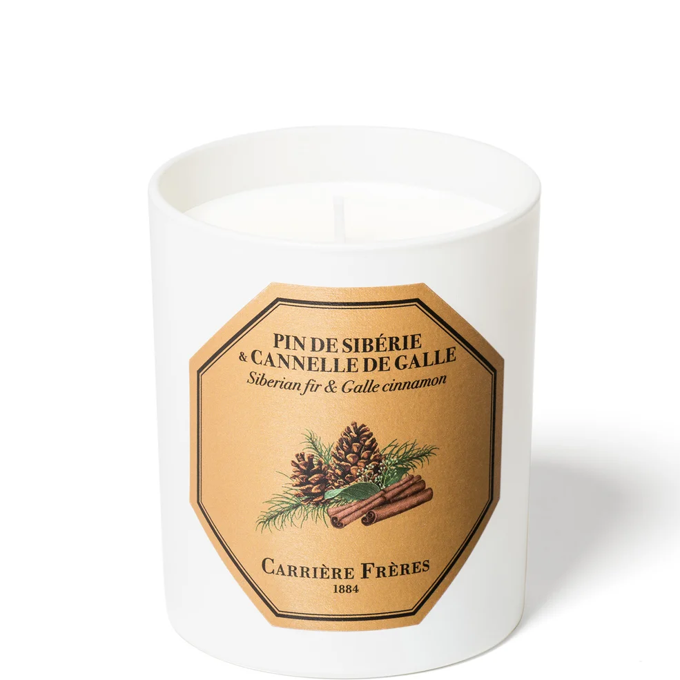 Carrière Frères Scented Candle Siberian fir & Galle Cinnamon - 185 g Image 1