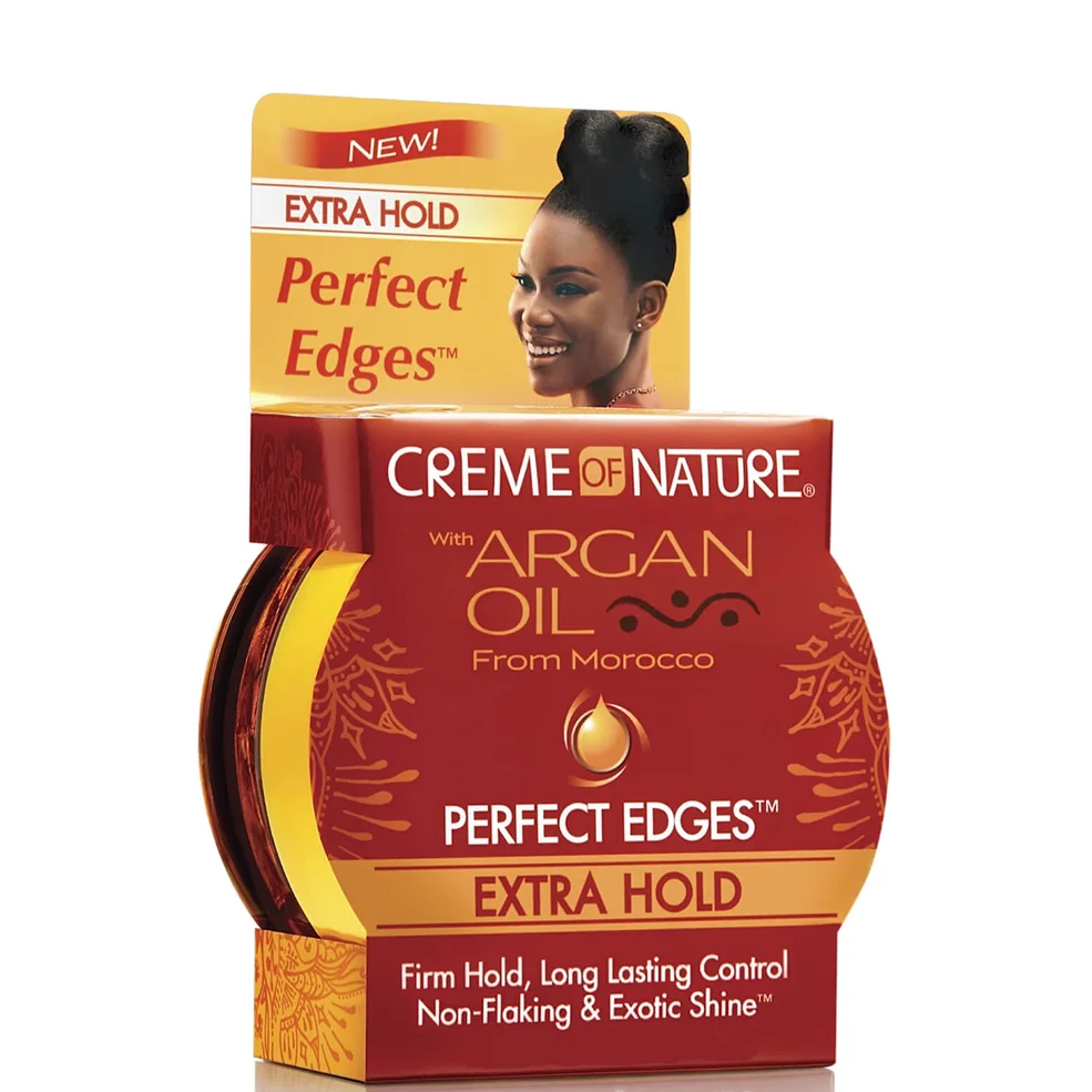 Crème of Nature Argan Oil Perfect Edges Extra Hold 64g Image 1