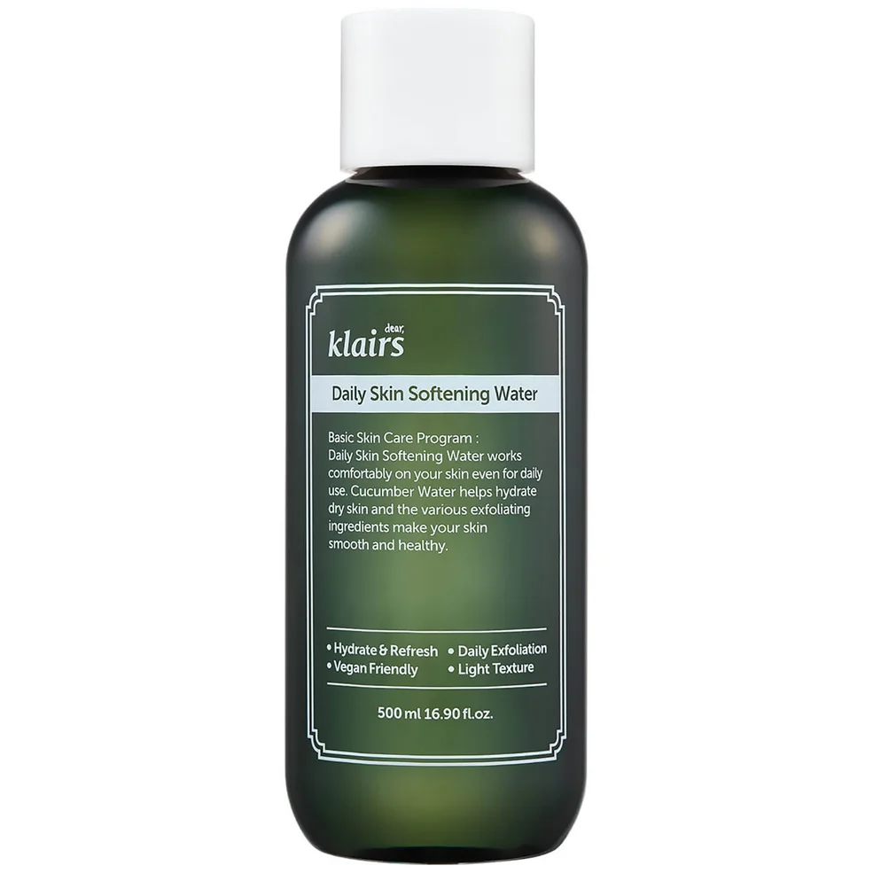 Dear, Klairs Daily Skin Softening Water 500ml Image 1