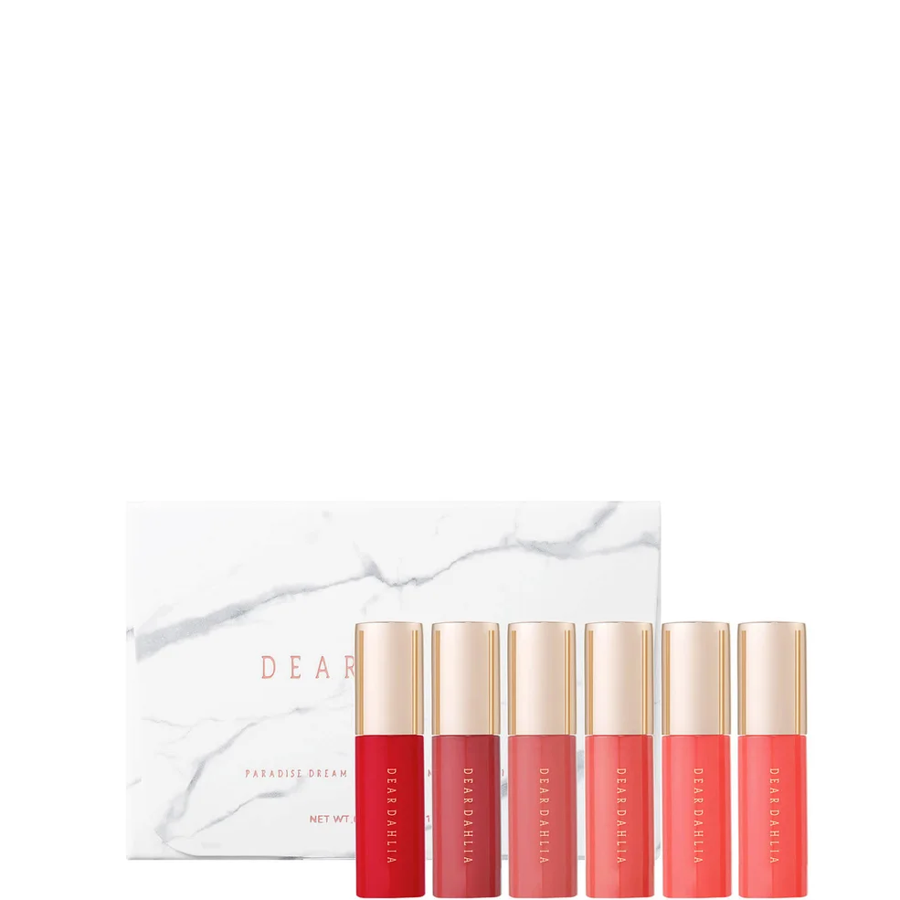 Dear Dahlia Paradise Dream Mini Velvet Lip Mousse 6 Set - Best Seller Collection Image 1