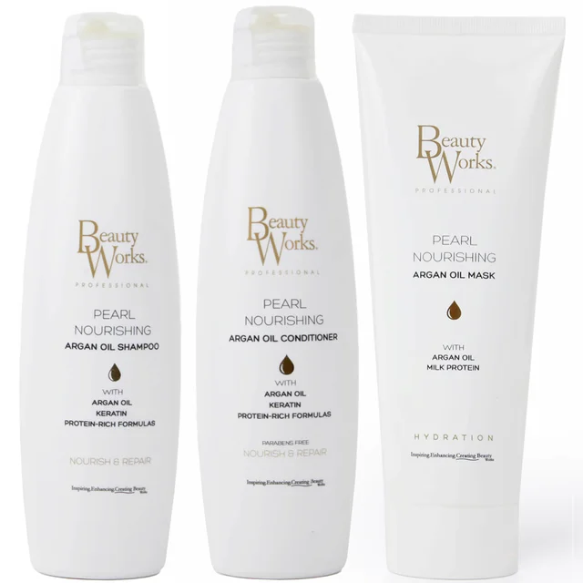 Beauty Works Pearl Nourishing Smoothing Trio