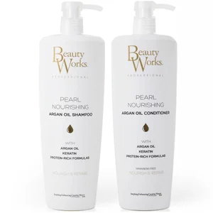Beauty Works Pearl Nourishing Shampoo and Conditioner Duo 1 Litre - undefined undefined