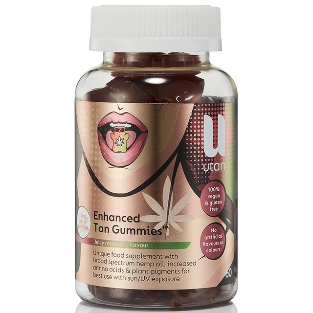utan Enhanced CBD Infused Tan Gummies - 60 Gummies