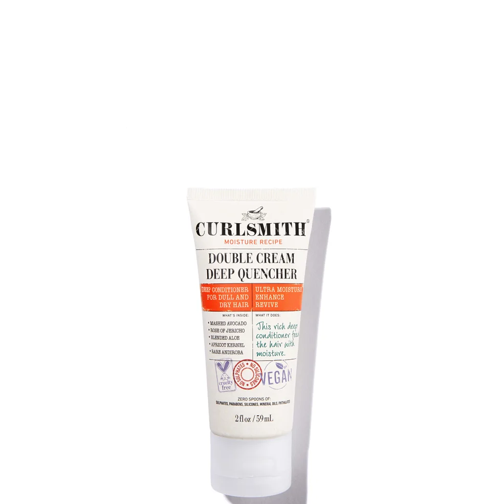 Curlsmith Double Cream Deep Quencher Travel Size 59ml Image 1